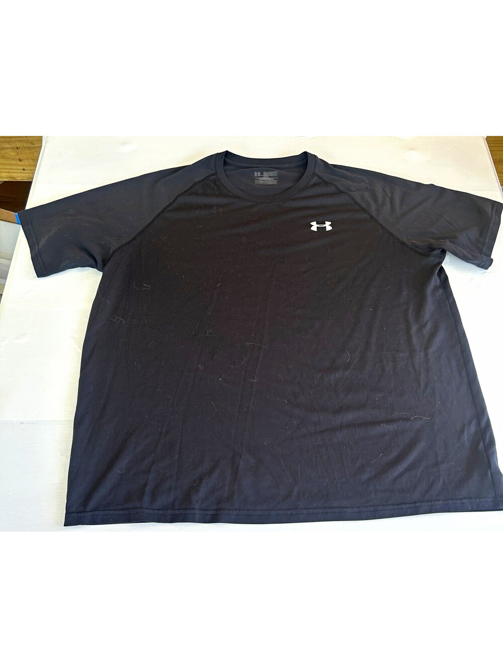 Under Armour HeatGear Men's Moisture Wicking Black Crew Neck T-Shirt XL